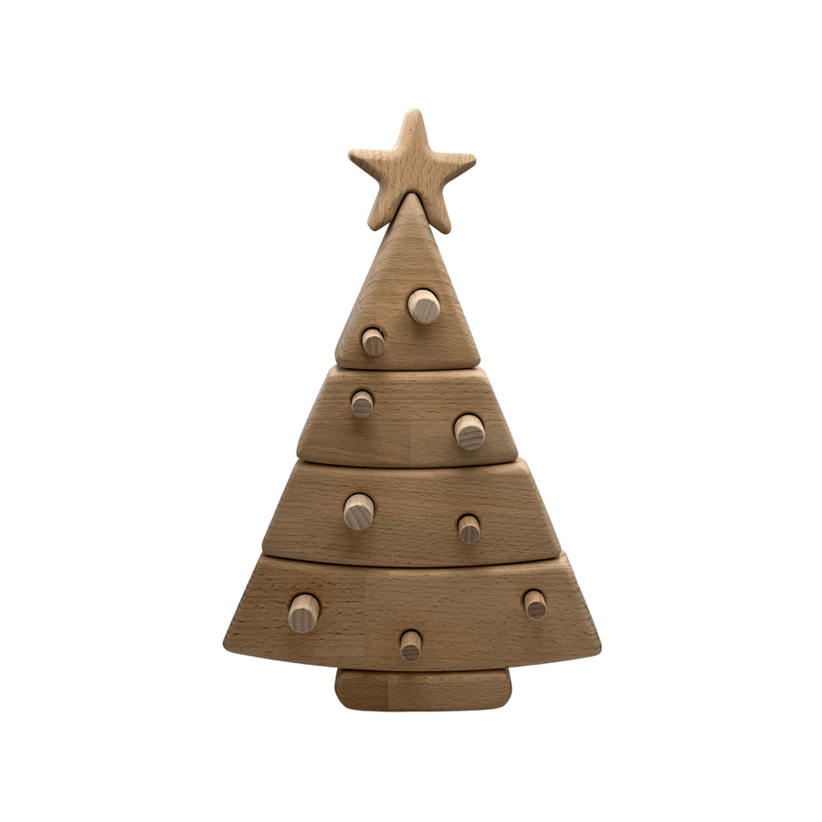 Christmas Tree Globes Wooden Toy DIY