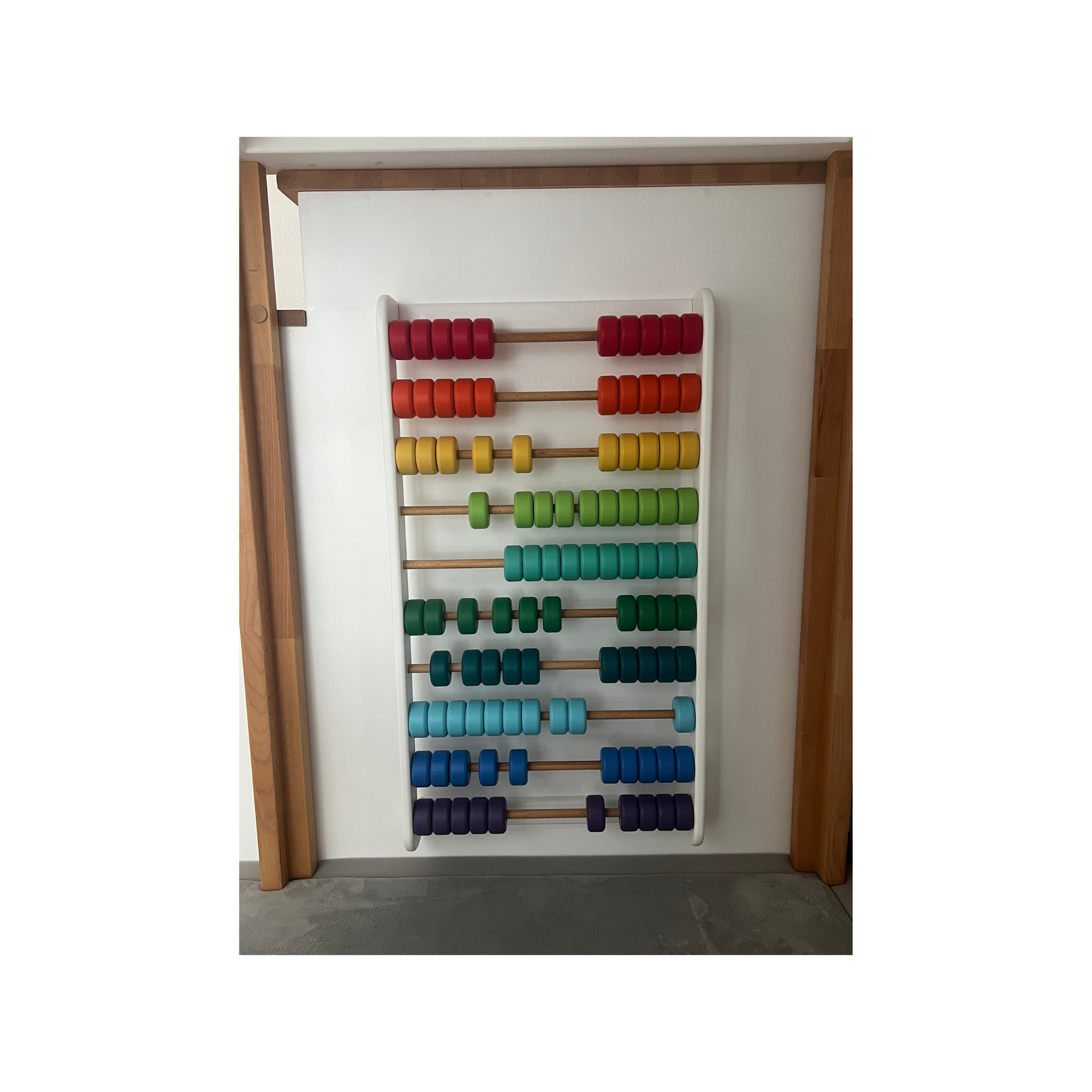 Kids Play Room Counting Wall