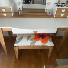 Load image into Gallery viewer, Large Vanity desk with mirror and lights