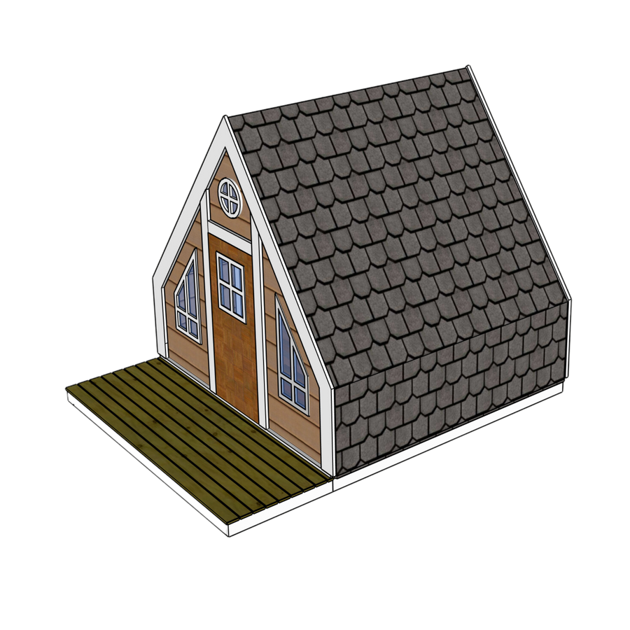 Tiny House A-Frame Kids House