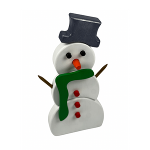 Snowman Wooden Toy DIY