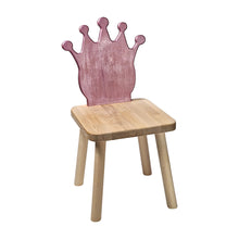 Load image into Gallery viewer, Classic Toddler Chair Princess Crown