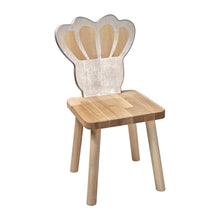 Load image into Gallery viewer, Classic Toddler Chair King Crown Montessori