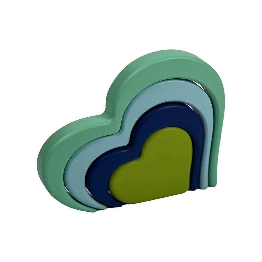 Aurora's Embrace Borealis Heart Collection with 4 layers