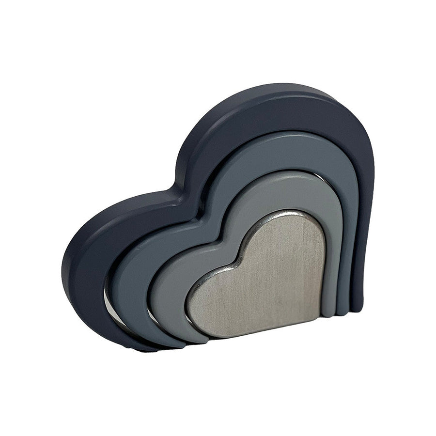 Stellar Love 4-Layer Moondust Heart Collection