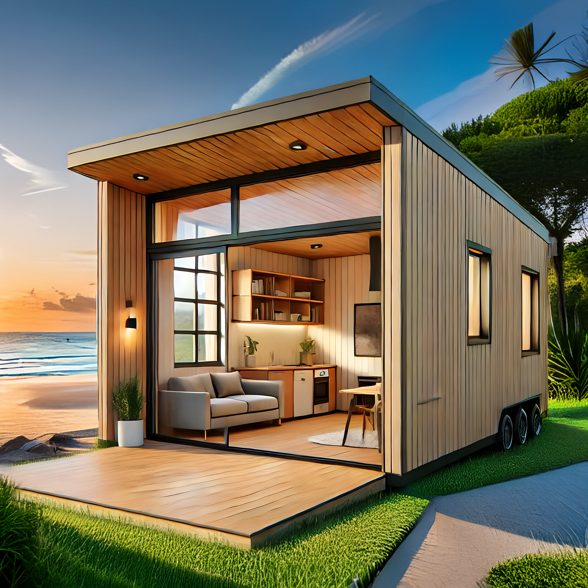 Coastal Haven Mobile Tiny House