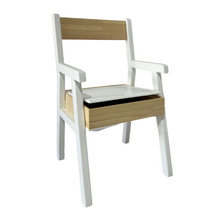 Load image into Gallery viewer, EleganceStore Stylish Chair with Concealed Storage