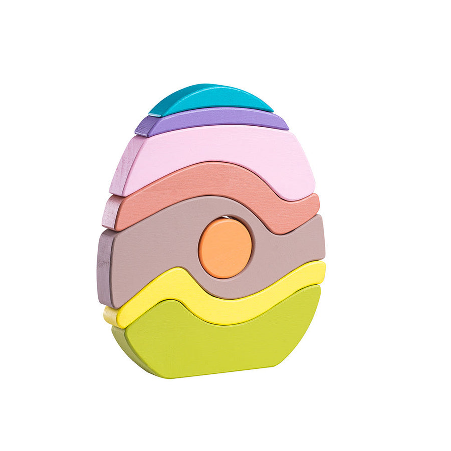 AVWoodSy Waldorf 8-Piece Enchanting Egg Stacker